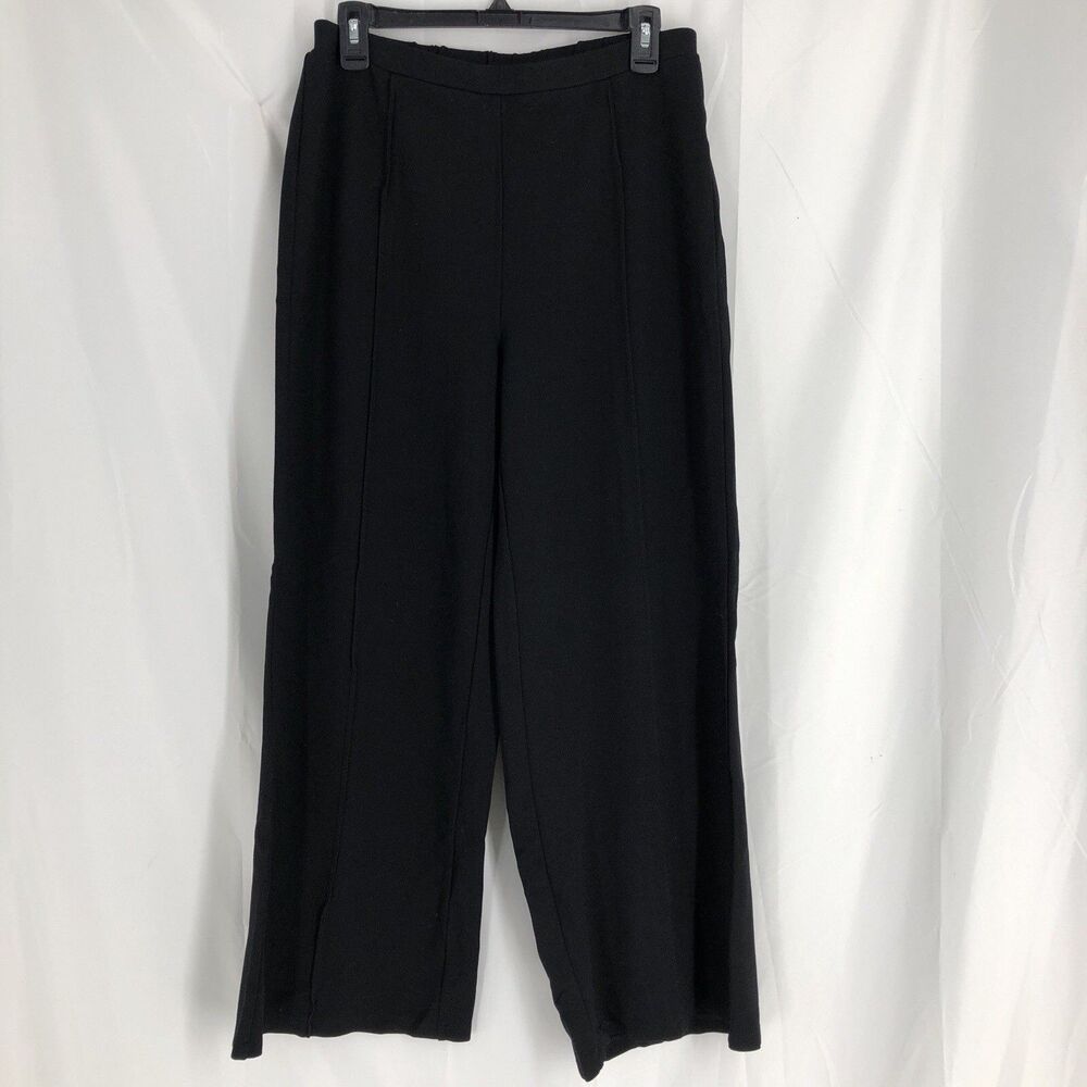 Halogen Women’s Black Wide Leg Dress Pants Size Medium